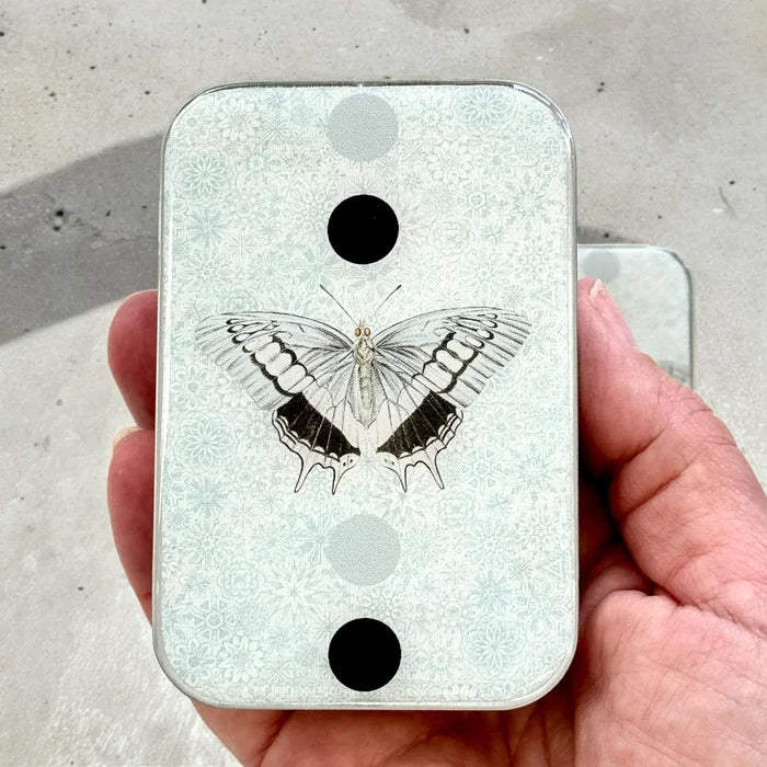Firefly Notes - Blue Butterfly Notions Tin