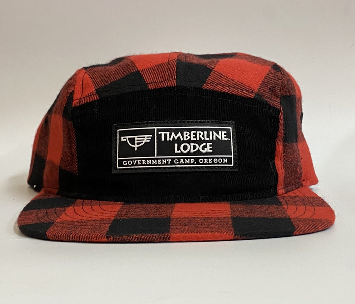 Flannel 5 Panel Cap