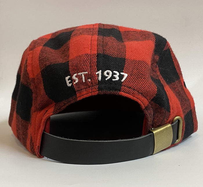 Flannel 5 Panel Cap