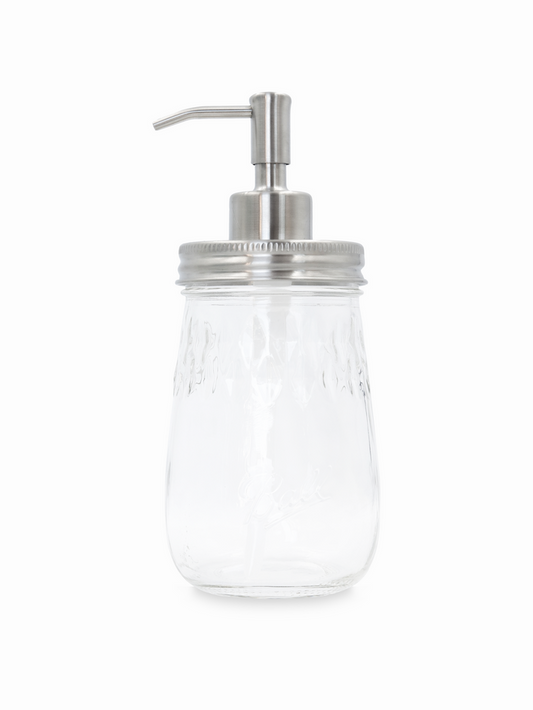 Flute Jar + Jarmazing Soap Dispenser