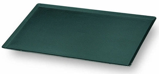 Black French Steel Full Size Baking Sheet on white background.