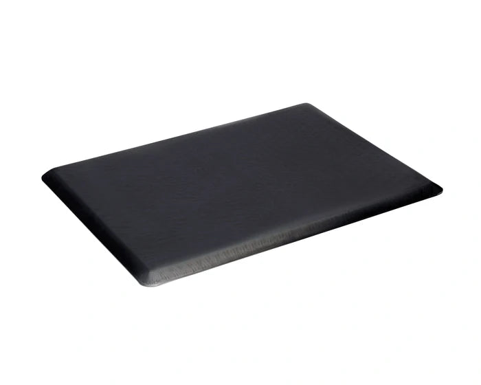 Bottom side of Black half sheet pan.