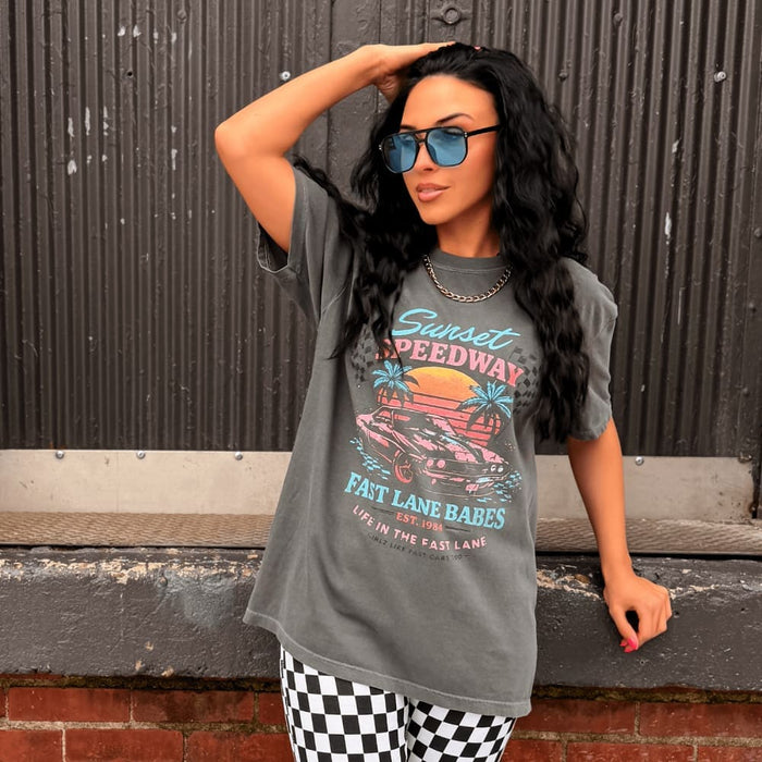 Girlz Like Fast Cars Tee - NEW