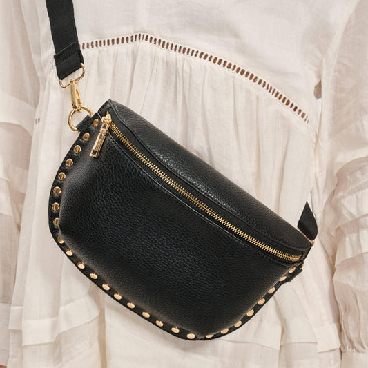 Gizelle Belt Bag: Black - Olita Gifts & Goods