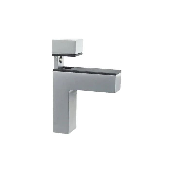 Glass & Panel Holder L-Shape II - Satin Finish