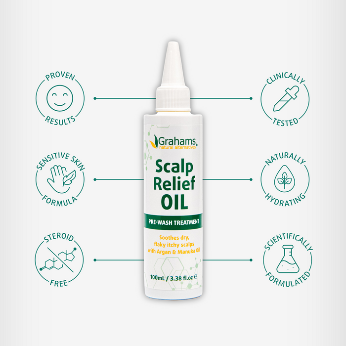 Grahams Natural Scalp Relief Oil - 100ml - L'Organic
