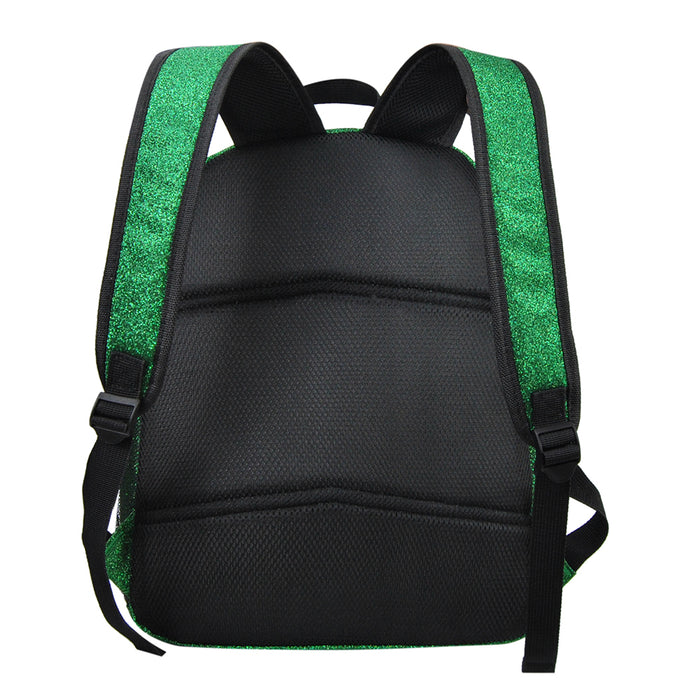 Large Green glitter backpacks, cheer backpacks, dance backpacks, gymnastics backpacks, tumbling backpacks, ballet backpacks, sports backpacks, pageant backpacks, competition backpacks, glitter cheer bags, sparkle dance bags, glitter gym backpack, glitter practice backpack, glitter team backpack, cheer competition backpack, dance recital backpack, ballet gear backpack, gymnastics gear backpack, glitter travel backpack, glitter performance bag