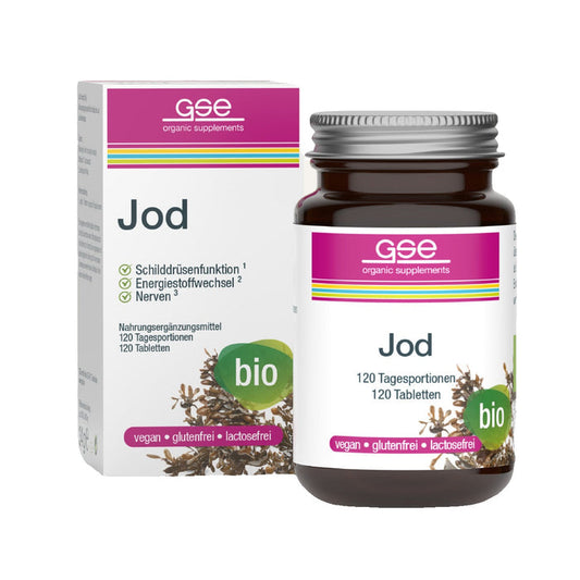 GSE - Jod Compact (Bio) - 120 Tabletten