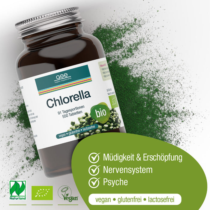 GSE - Naturland Bio Chlorella 500mg