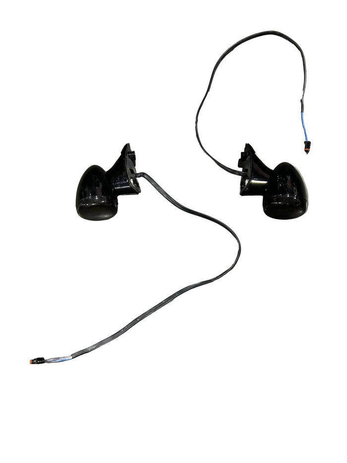 Harley Davidson OEM Road Glide Black Front Turn Signals 67800299 & 67800300