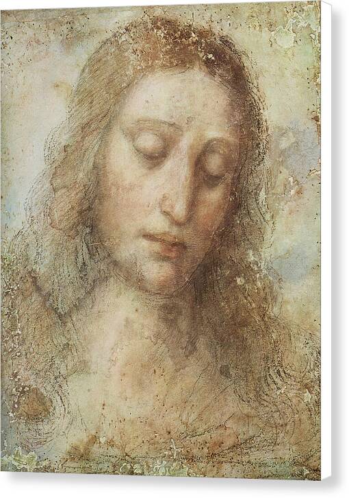 Head of Christ - Canvas Print