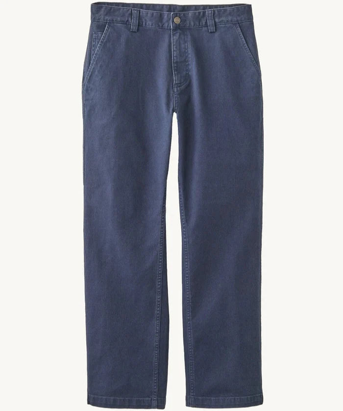 Heavy Twill Trouser in Midnight