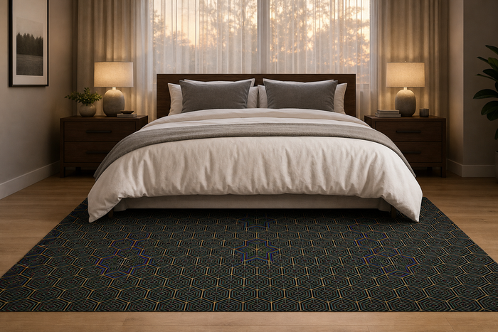 Hexaplex Area Rug