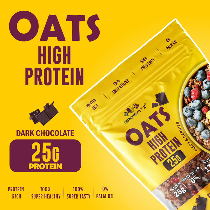 High Protein Chocolate Oats | 25g Protein | 800g