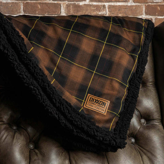 Hive Flannel Sherpa Blanket