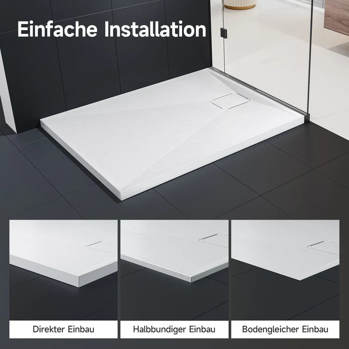 HOROW D10080W – Modernes Duschtassen-Design für jedes Badezimmer