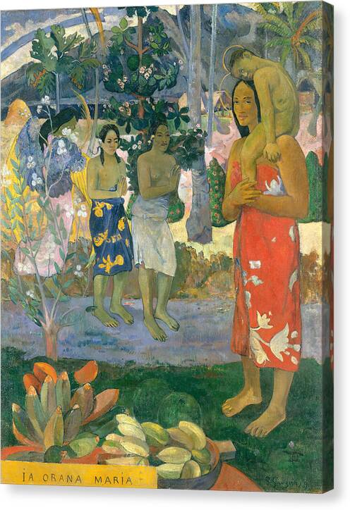 Ia Orana Maria - Canvas Print