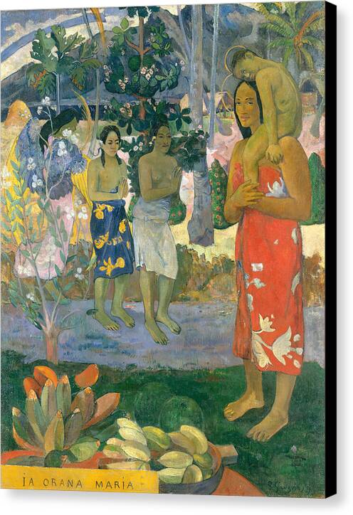 Ia Orana Maria - Canvas Print