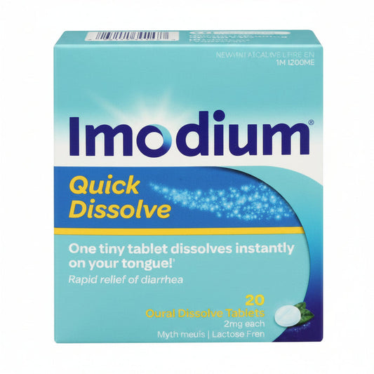 Imodium: Quick Dissolve Tablets