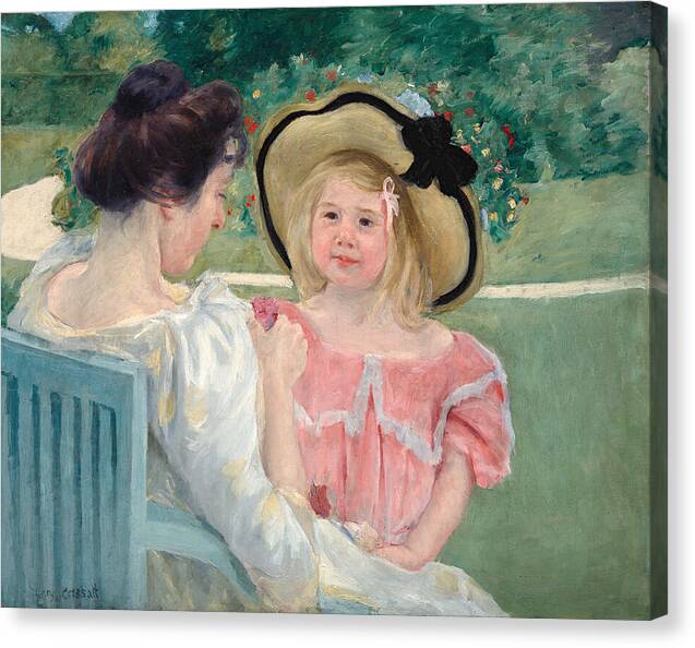 In The Garden - Canvas Print