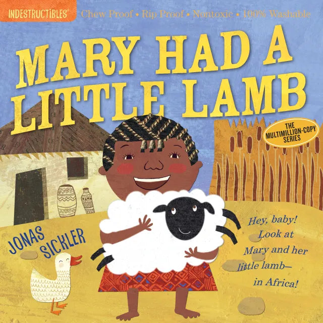 Indestructibles Books - Mary Had A Little Lamb