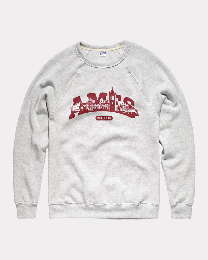 Iowa State Cyclones Ames Ash Crewneck