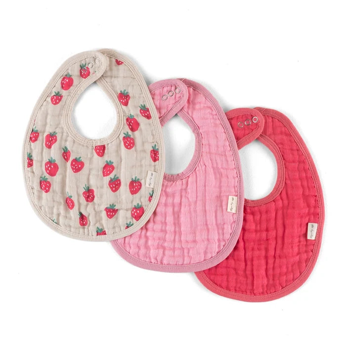 Itzy Ritzy Itzy Bibs - Strawberries & Cream