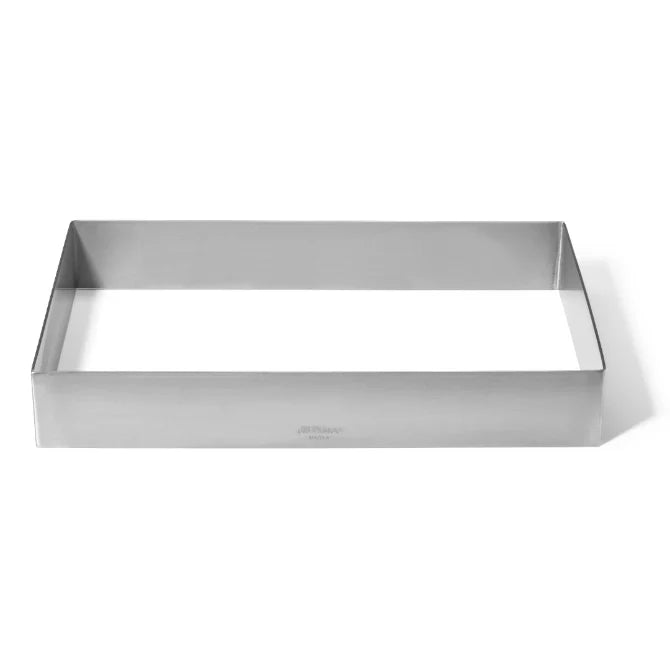 JB Prince Seamless Half Sheet Pan Extender - 2.4 inches high on white background.