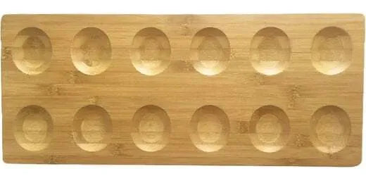 Jo Bamboo Tray - 12 Cavity