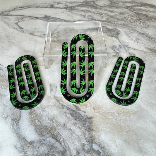 Jumbo Paperclip - Weed