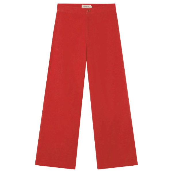 Karina Pants in Fiery Red