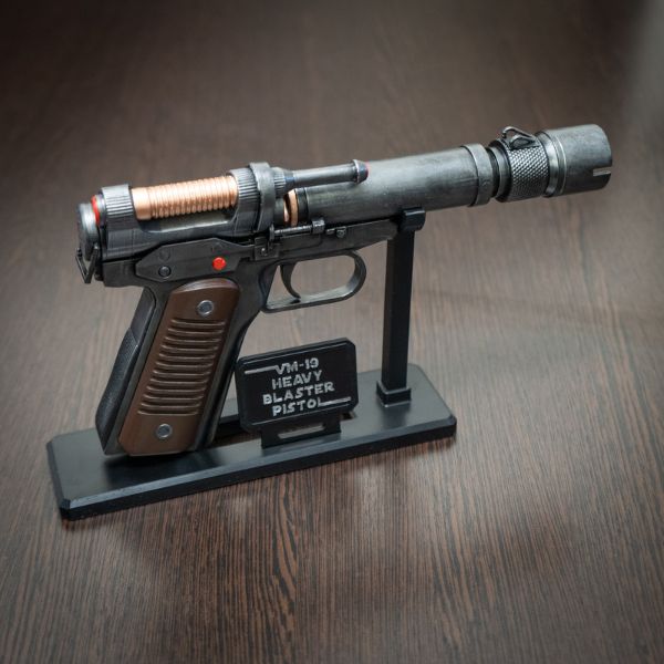 Star Wars Outlaws cosplay weapon hand painted scoundrel pistol