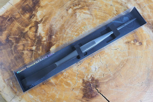 KD Gerade Handy Tongs (Black) 300mm