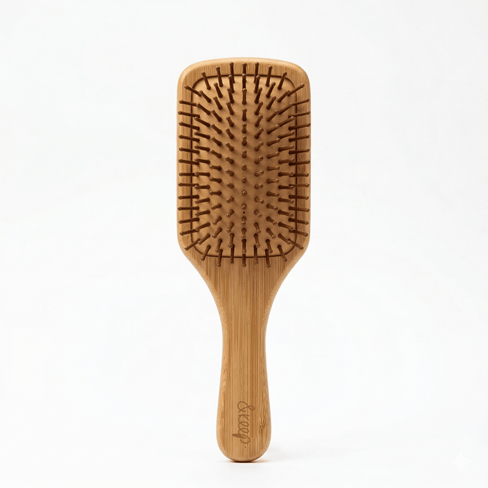 &Keep Bamboo Paddle Hair Brush