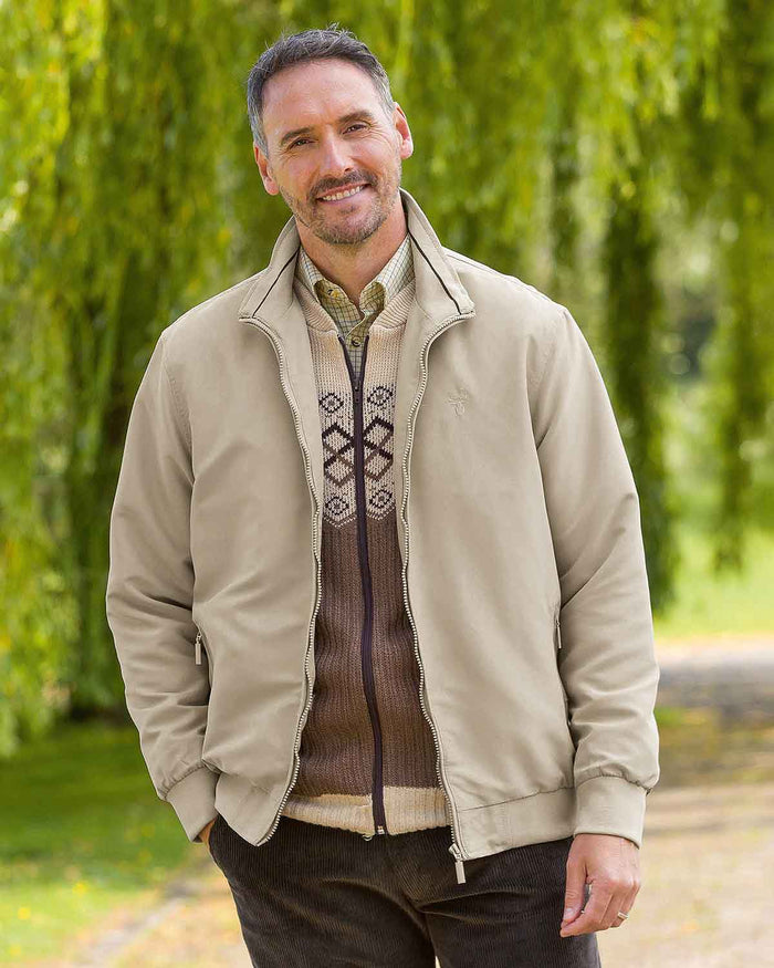Kelvin Lightweight Jacket - Stone - Country Collection