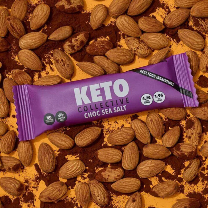 Keto Collective Choc Sea Salt Keto Bar x 15