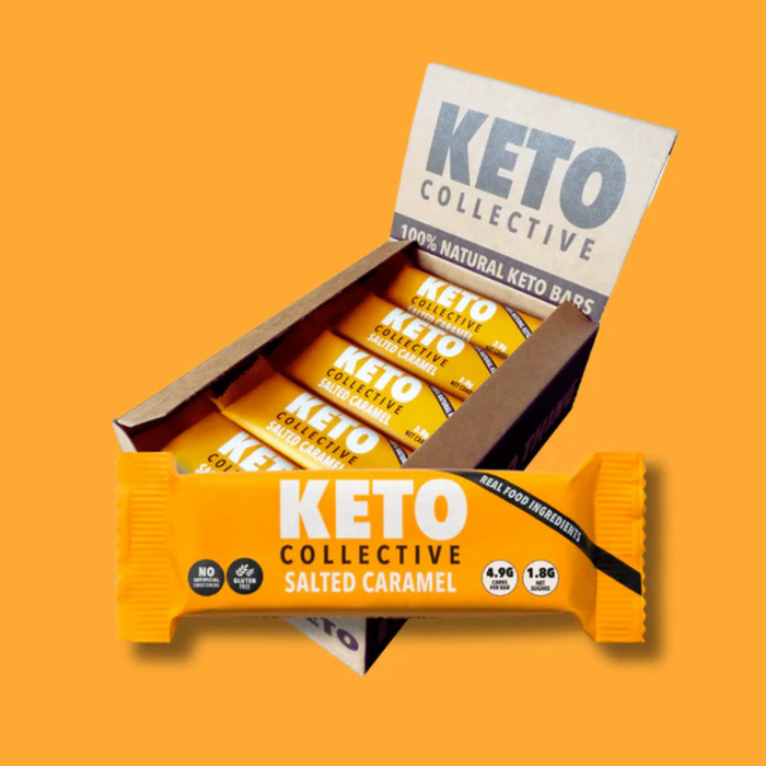 Keto Collective Salted Caramel Keto Bars x 15