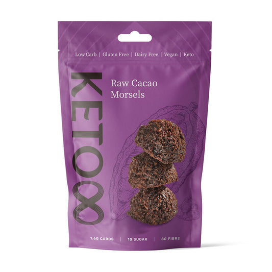 Keto8 Raw Cacao Morsels 120g