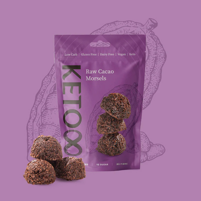 Keto8 Raw Cacao Morsels 120g