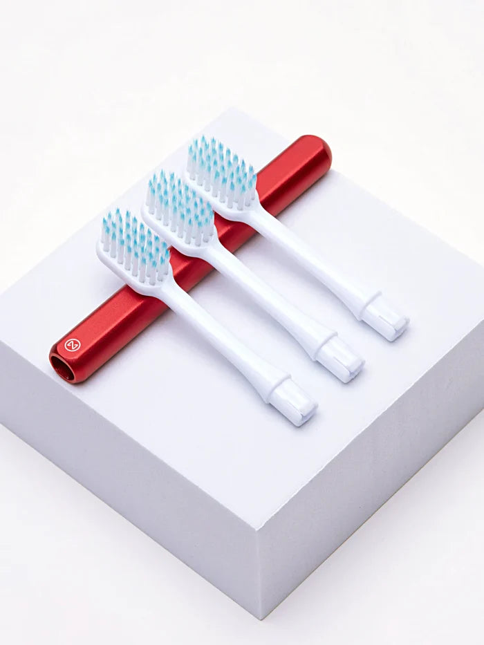 Kids Red Toothbrush + 2 brush heads