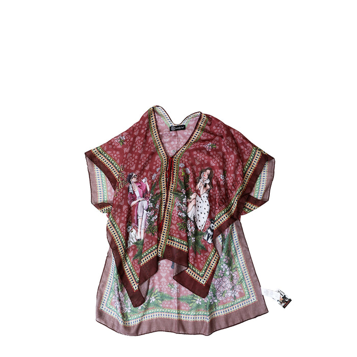 OUR NICOLE LEE KIMONO IN SISTERS SECRET DESIGN.