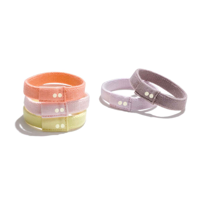 Kooshoo Plastic-Free Hair Ties - Bright Spark