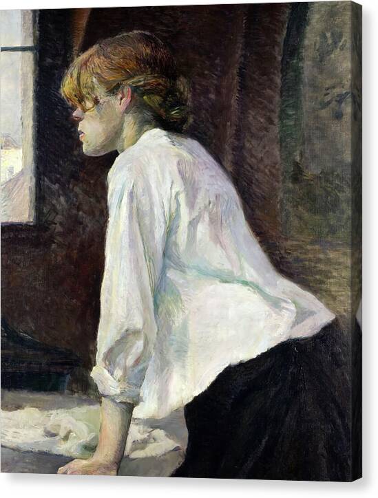 La Blanchisseuse - Canvas Print