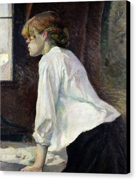 La Blanchisseuse - Canvas Print