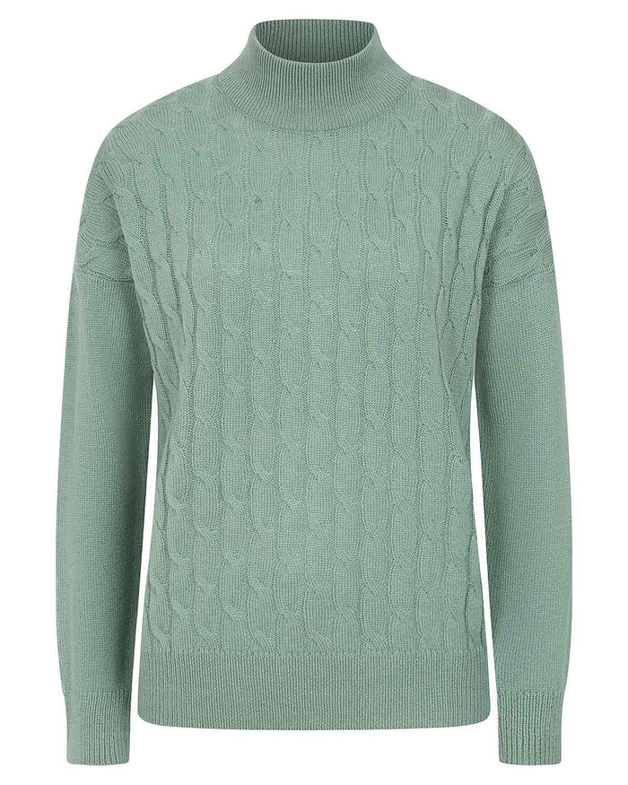 Wool Mix Sukie Cable Jumper - Image 3 - Country Collection