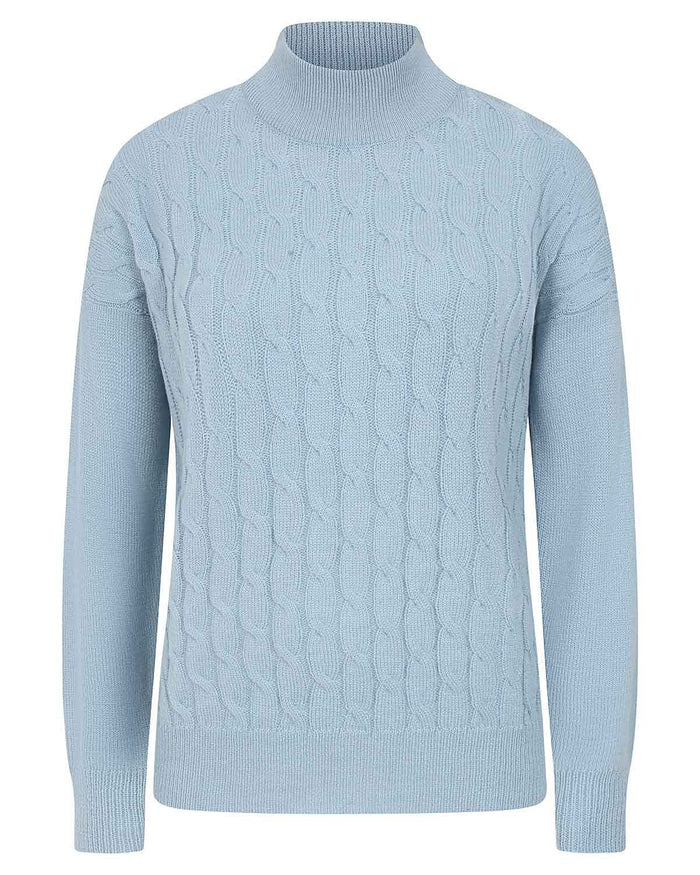 Wool Mix Sukie Cable Jumper - Image 3 - Country Collection