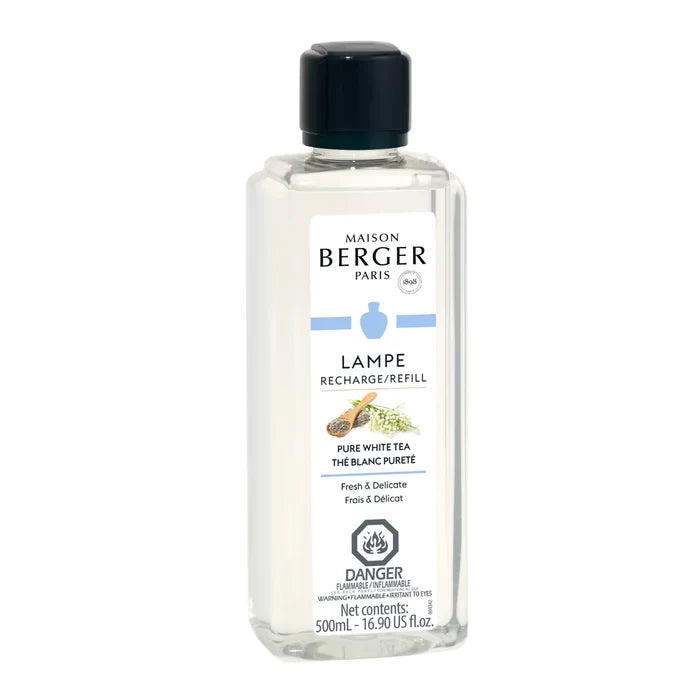 Lampe Berger - Pure White Tea Fragrance Lamp Refill 500ml - 415361