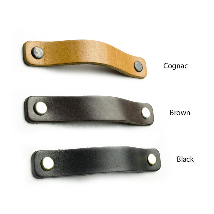 Leather handle rectangular 96mm - 160mm (2) – Furnica