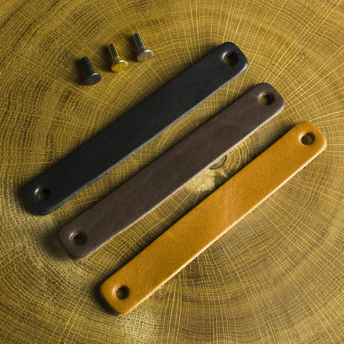 Leather handle rectangular 96mm - 160mm (5) – Furnica