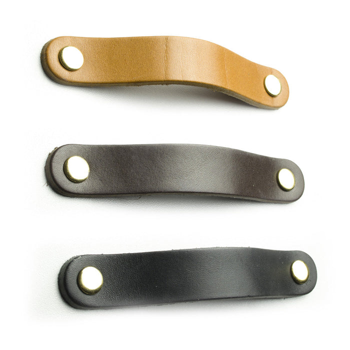 Leather handle rounded 96mm - 128mm – Furnica